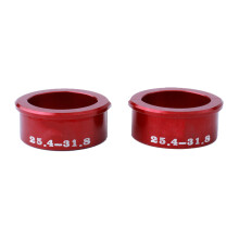 12Pièces Shim Conversion Guidon Aluminium Durable