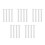 20Pièces Colonne Romaine Mini Décorative ABS Blanche Pour Projets DIY 8