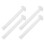 20Pièces Colonne Romaine Mini Décorative ABS Blanche Pour Projets DIY 2