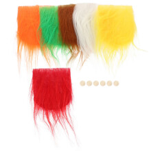 3Ensembles Barbes De Nain Colorées Pour Décor DIY