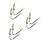 6Pcs Car Brake Light Switch Fine Threaded Precision Brake Light Parts 9