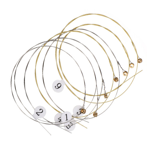 64Pièces Cordes De Lyre En Acier Kit Complet Accessoires Durables 2