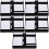 5Sets Golf Scorebook Durable Portable Scorecards Holder 8