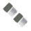 2Pcs Grey PVC Leaf Filter Gutter Guards Mesh for Home Use Easy Install 4