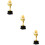 3Pcs Smooth Surface Trophy for Party and Student Awards 11