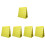 5Pcs Double-Sided Yellow Pocket Chart for Kids Learning and Teaching 7