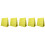 5Pcs Double-Sided Yellow Pocket Chart for Kids Learning and Teaching 11