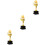 3Pcs Smooth Surface Trophy for Party and Student Awards 7