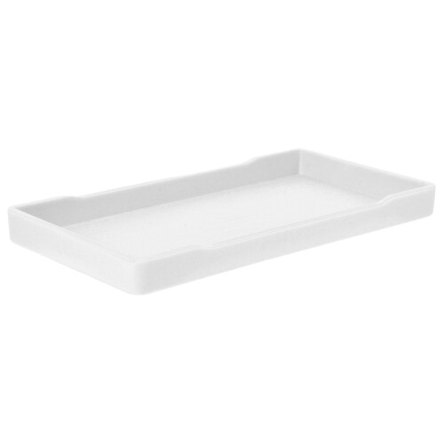 3Pcs White Rectangle Bathroom Storage Tray Vanity Cosmetic Organizer 1