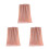 3Pièces Serviettes De Bain En Coton Rose Respirant 7