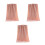 3Pièces Serviettes De Bain En Coton Rose Respirant 5