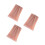 3Pièces Serviettes De Bain En Coton Rose Respirant 6