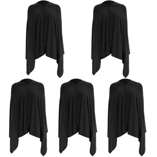 5Pièces Écharpe D'allaitement En Coton, Protection 2