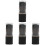 4Pièces Pinceau Rétractable Pour 4