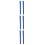 6Pcs Blue Multifunctional Rubber Golf Grip Kit for Kids Training 9