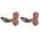 2Pièces Crochet Suspendu Violon Viola Support Mural Résistant Et Chic 4