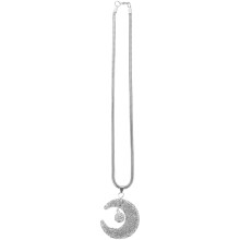 5Pièces Accessoires Pendants Lune Métal Verre Style Unique