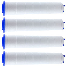 16Pcs Shower Head Filter for Hard Water White Easy to Replace Home Use