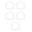 5Pcs Transparent Foam Nozzle Replacement for Industrial Spray Foam 4