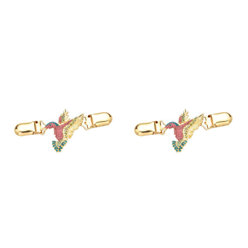 2Pièces Clips Fashion En Zinc Et Pour Pulls Et Cardigans 2