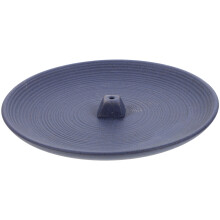 4Pcs Ceramic Blue Incense Holders Portable Home Table Burners