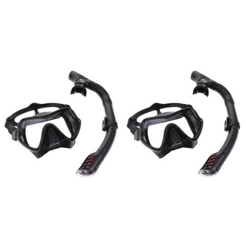 2Ensembles Masques De Noir En Silicone Avec Boucle Robuste 1