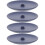 4Pcs Ceramic Blue Incense Holders Portable Home Table Burners 9