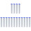 16Pcs Shower Head Filter for Hard Water White Easy to Replace Home Use 2