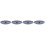 4Pcs Ceramic Blue Incense Holders Portable Home Table Burners 5