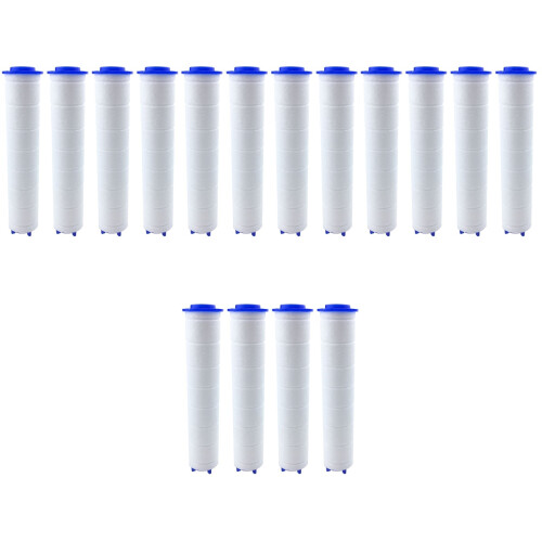 16Pcs Shower Head Filter for Hard Water White Easy to Replace Home Use 2