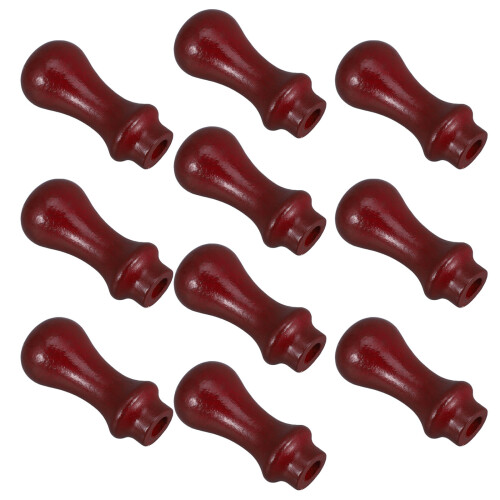 30Pièces Manche Bois Pour Sceau Cire Usage DIY Polyvalent