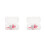 2Paires Bouchons Silicone Rose Antibruit Pour Natation 6