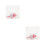 2Paires Bouchons Silicone Rose Antibruit Pour Natation 5