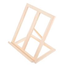 5Pièces Support Peinture En Bois Réglable Khaki Portable Pour Artistes