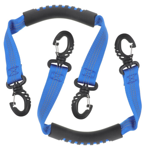 10Pcs Blue Roller Skate Leash Durable Nylon Ski Boots Carrier Strap