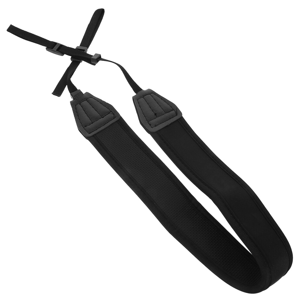 3Pcs Durable Adjustable Camera Shoulder Neck Straps Universal Black 3612417879758