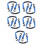 10Pcs Blue Roller Skate Leash Durable Nylon Ski Boots Carrier Strap 7