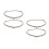 4Pcs Microwave Tray Roller Support Ring White Plastic Durable Brackets 3