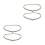 4Pcs Microwave Tray Roller Support Ring White Plastic Durable Brackets 4