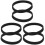 6Pcs Black Rubber Replacement Belt for Electric Planer Drive System 4