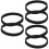 6Pcs Black Rubber Replacement Belt for Electric Planer Drive System 8