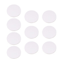 20Pièces Panneaux Rond Toile Coton Peinture Huile Accessoire Artiste