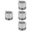 4Pièces Outil Graisseur Roulement Metal Durable Argenté Usage Auto 8