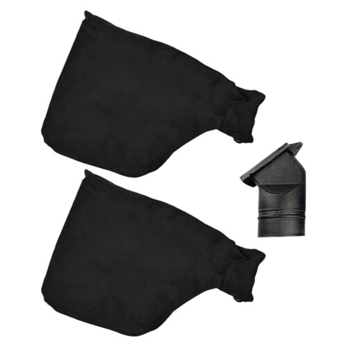4Pièces De Récupération De Poussière Scie Noir, Durable Robuste 1
