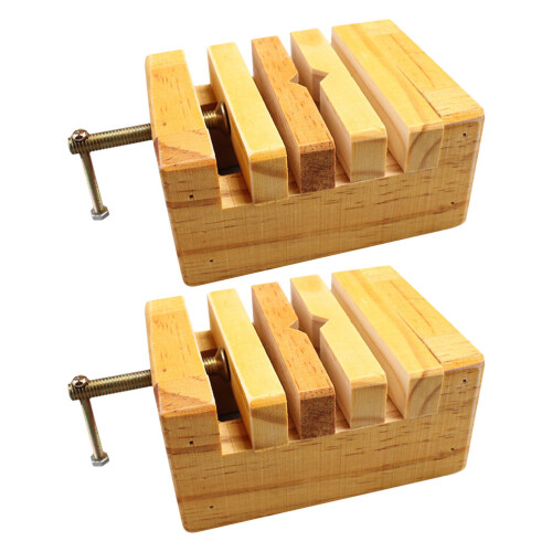 8Pièces -Joint Bois Beige Ergonomique Pour Gravure