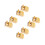 8Pièces -Joint Bois Beige Ergonomique Pour Gravure 9