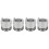 4Pièces Outil Graisseur Roulement Metal Durable Argenté Usage Auto 6