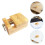 8Pièces -Joint Bois Beige Ergonomique Pour Gravure 11