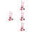 4Pièces Miniature Compact Poussant Pour Décoration 4