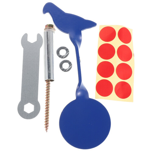 2Pièces Cible Métal 360 Alliage Résistante Extérieur 1